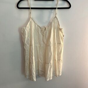 Old Navy white summery tank top